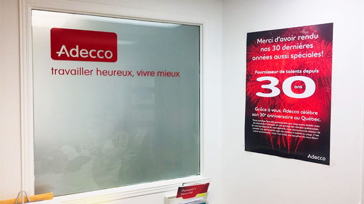 Adecco Longueuil reception
