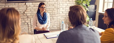 Young professional on job interview: how to prepare for a job interview