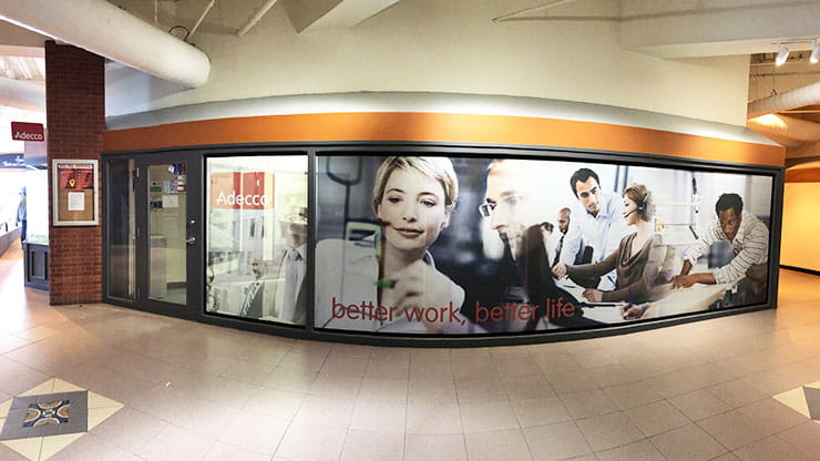 Devanture d’Adecco Saint John