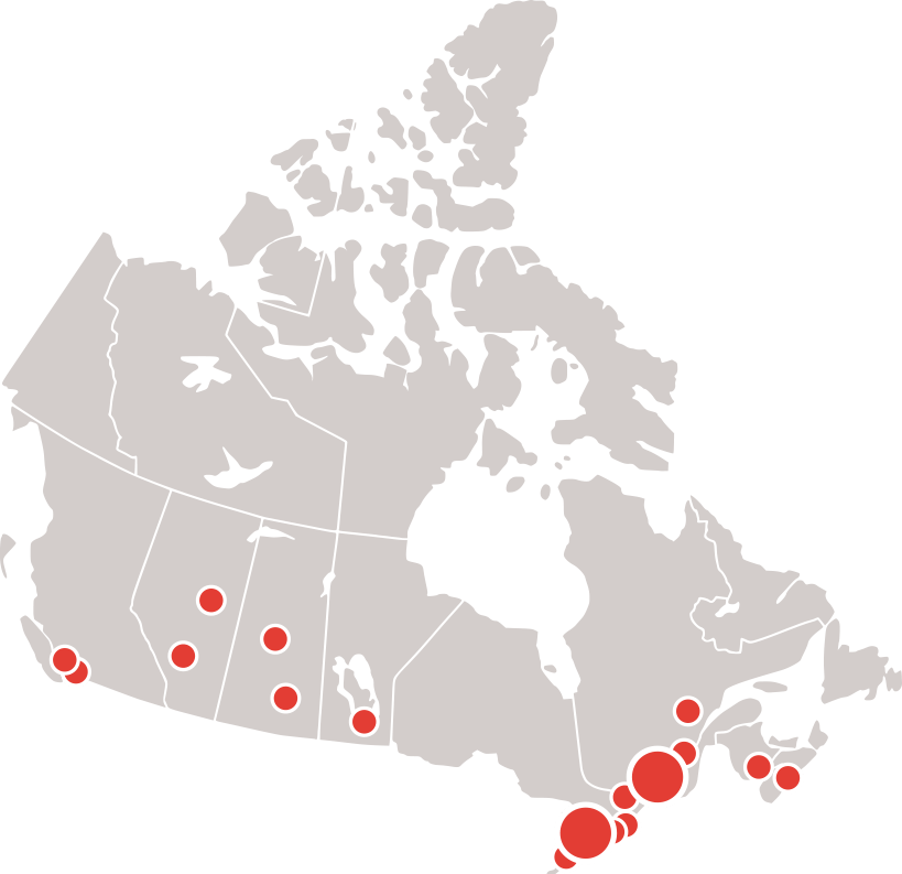 Adecco Canada locations