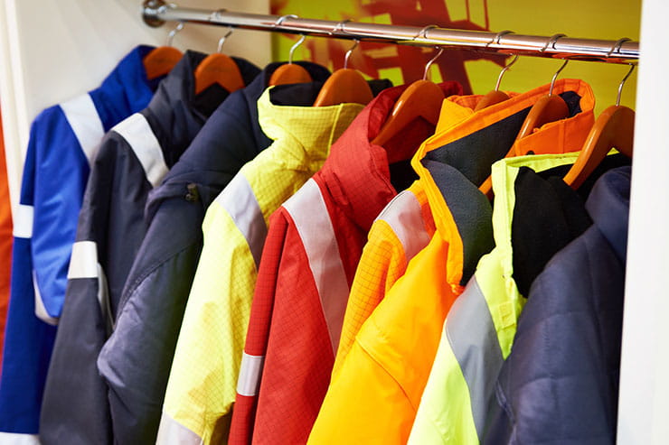 Jackets for workwear: safe work