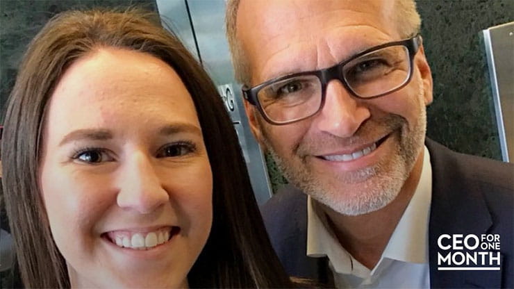 Olivia Poulin and Gilbert Boileau