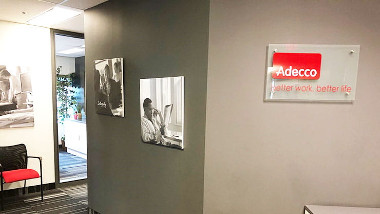 Adecco Edmonton reception