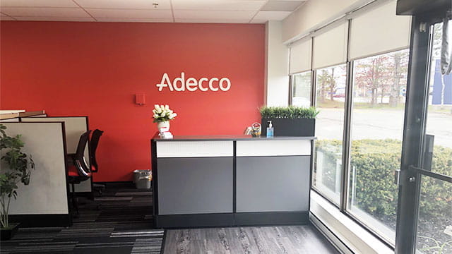 Adecco Halifax réception